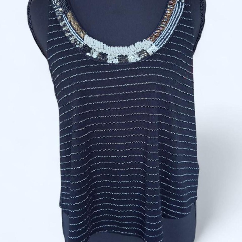 Boho beaded Free People‎ top